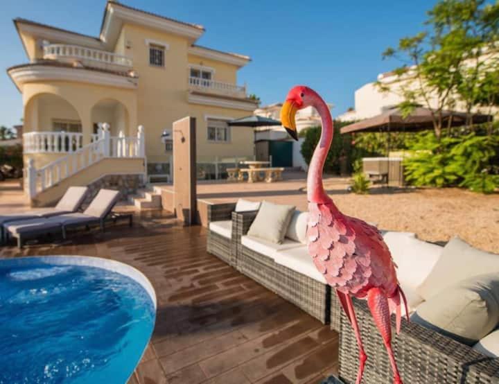 Luxury Private Villa Casa Jojo Own Pool & Hot Tub Сиудад Кесада Екстериор снимка
